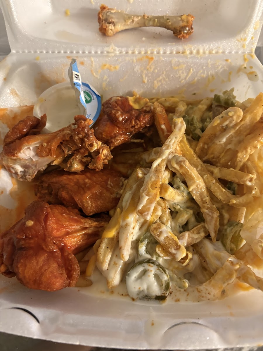 Who dat wings #4