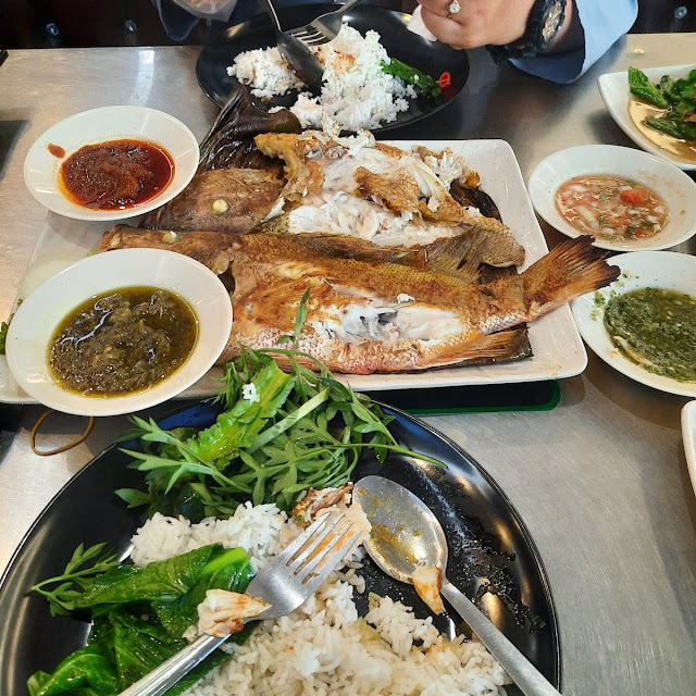 Ikan Siakap Bakar