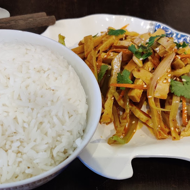 Celery with Dried Tofu