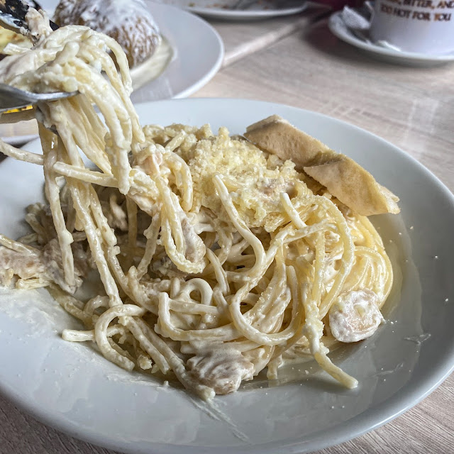 Truffle Cream Spaghetti