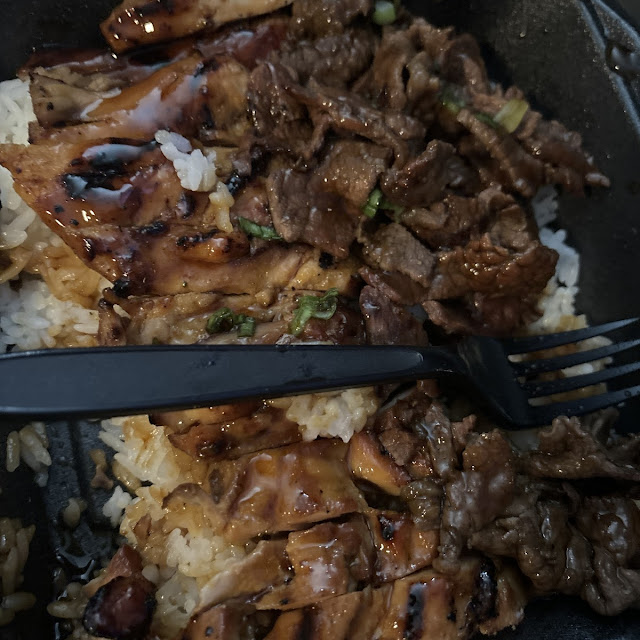 Chicken & Beef Teriyaki Bowl