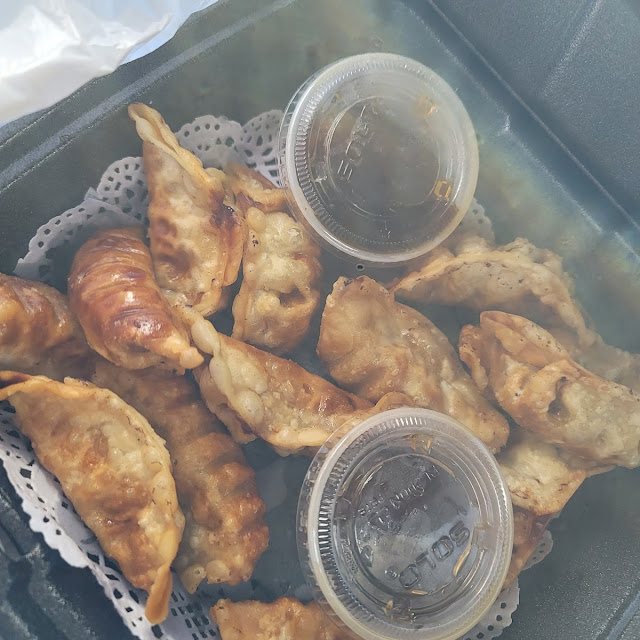 Gyoza's- Deep Fried Beef & Vegetable Dumplings
