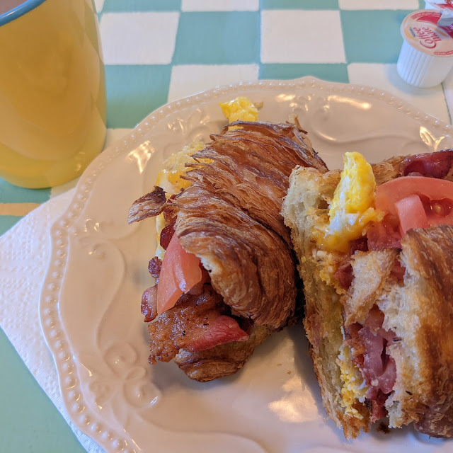 Breakfast Sandwich Bread Choice Croissant