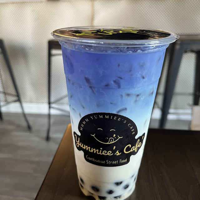 Butterfly Coconut Milk Tea