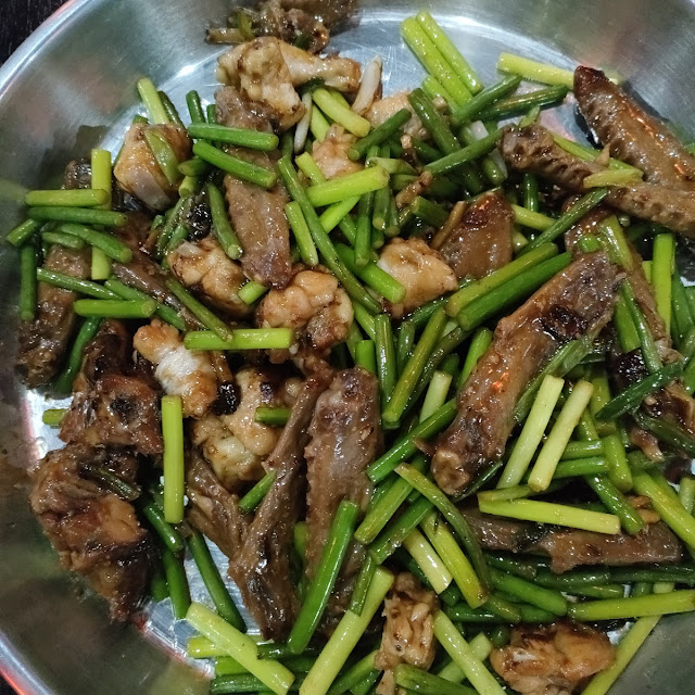 大蒜炒鸡翅