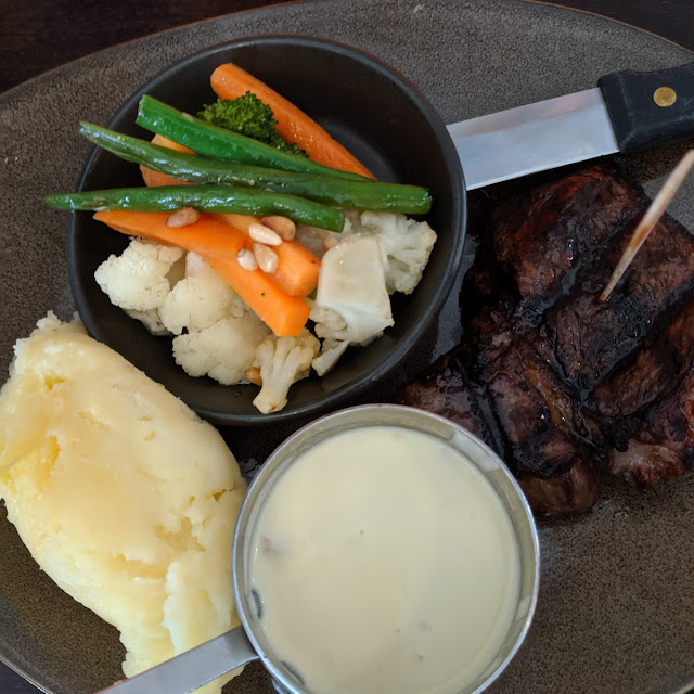 Rump Steak and Vegetables