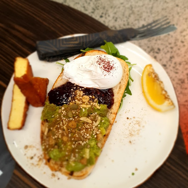 Eggs on House Baked Sourdough Toast