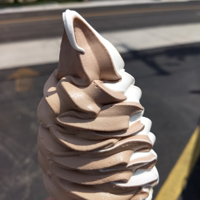 Chocolate& Vanilla Ice Cream