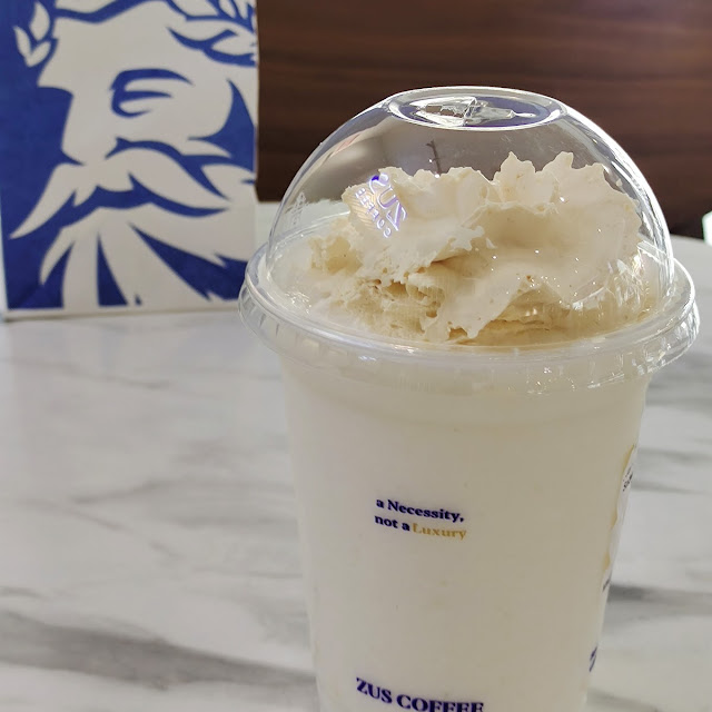 Snowy Coconut Frappe